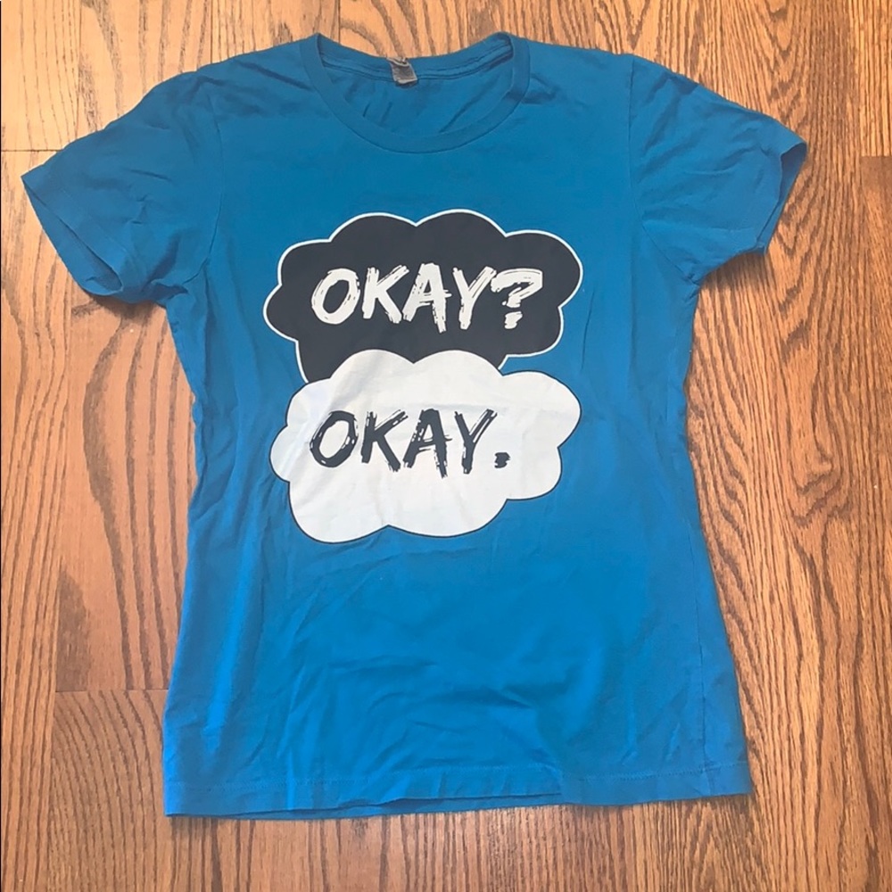 Fault in Our Stars tee shirt